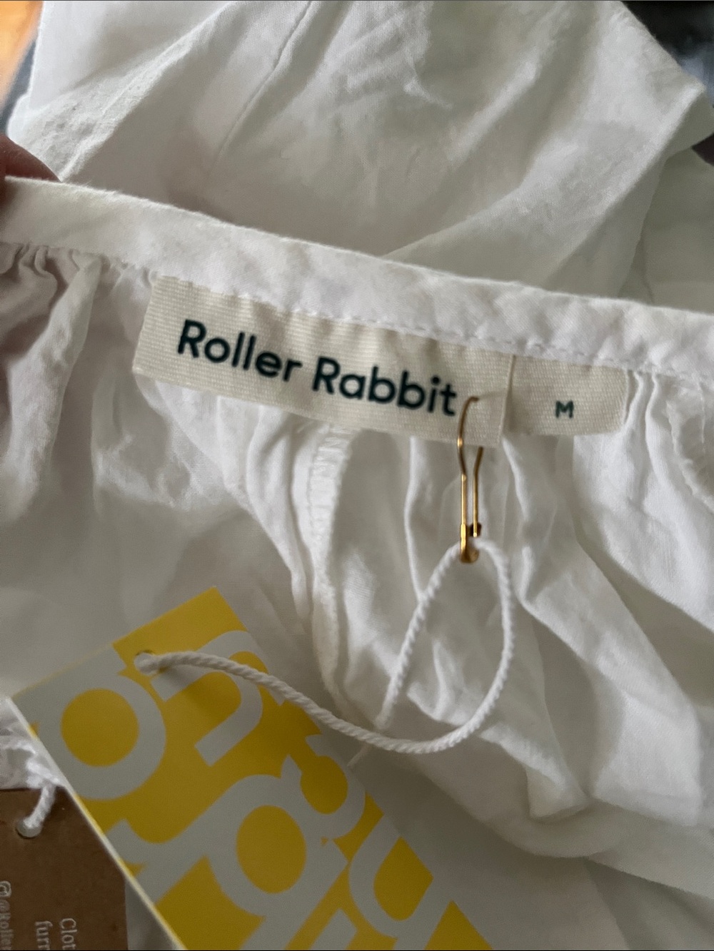 Roller Rabbit Ananas Alianne Top White - Picture 7 of 8